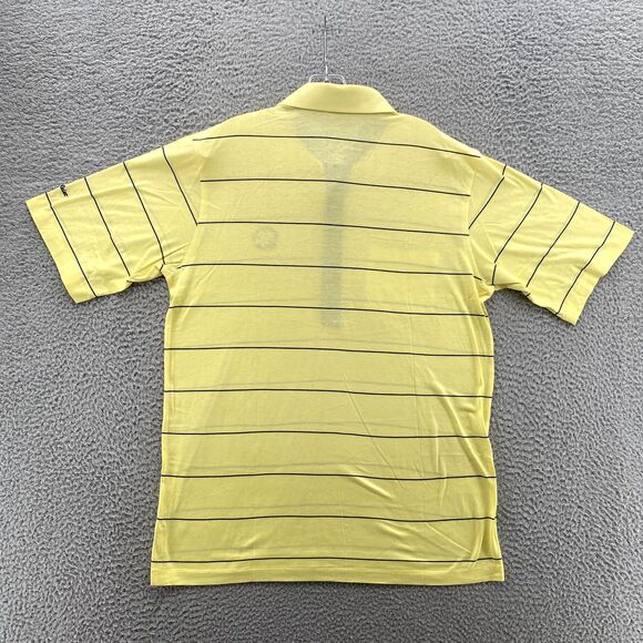Vintage The Titleist Collection Polo Men's Large Yellow Preppy Myrtle Beach Golf - Picture 7 of 10